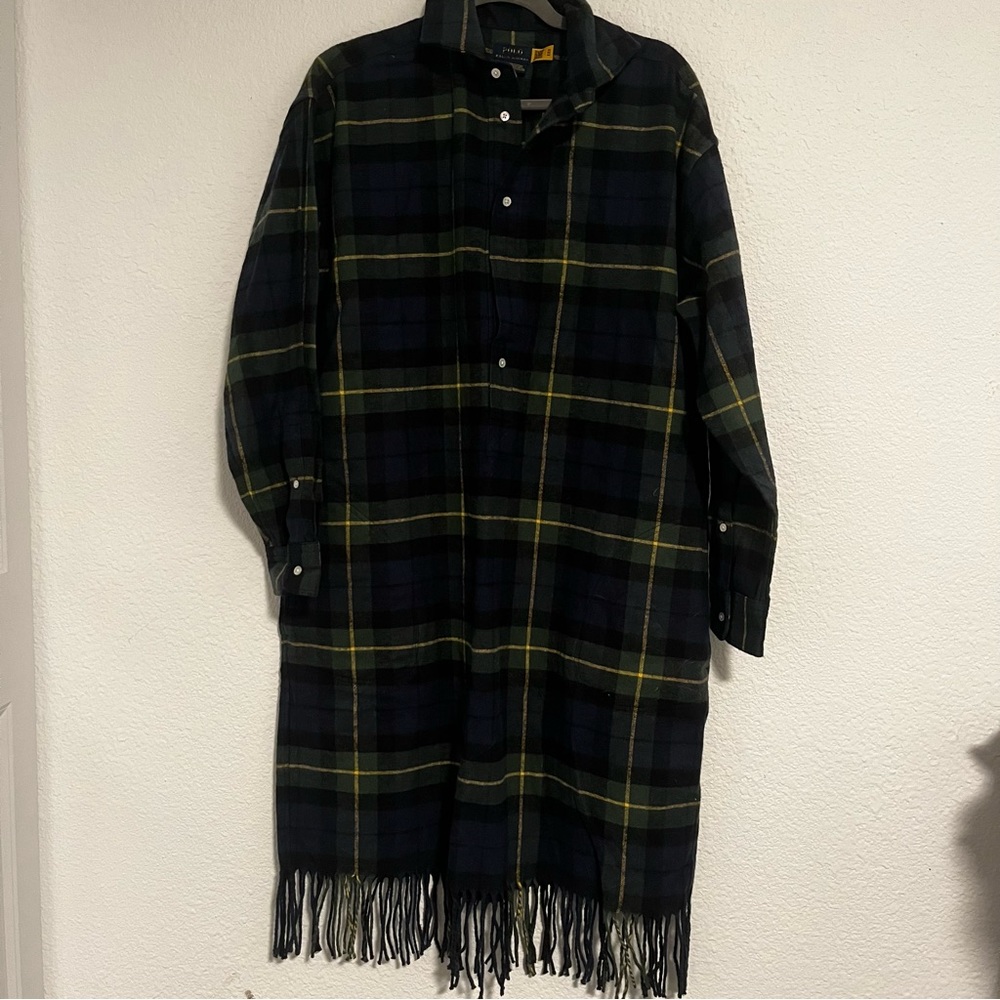 Polo dress flannel SIZE 12